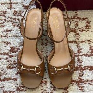 Gucci Horsebit Leather Women's Heels